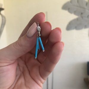 Sterling silver turquoise earrings